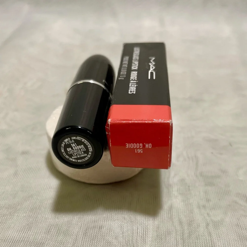 MAC Cosmetics Lustreglass Lipstick - Color: 561- Oh, Goodie